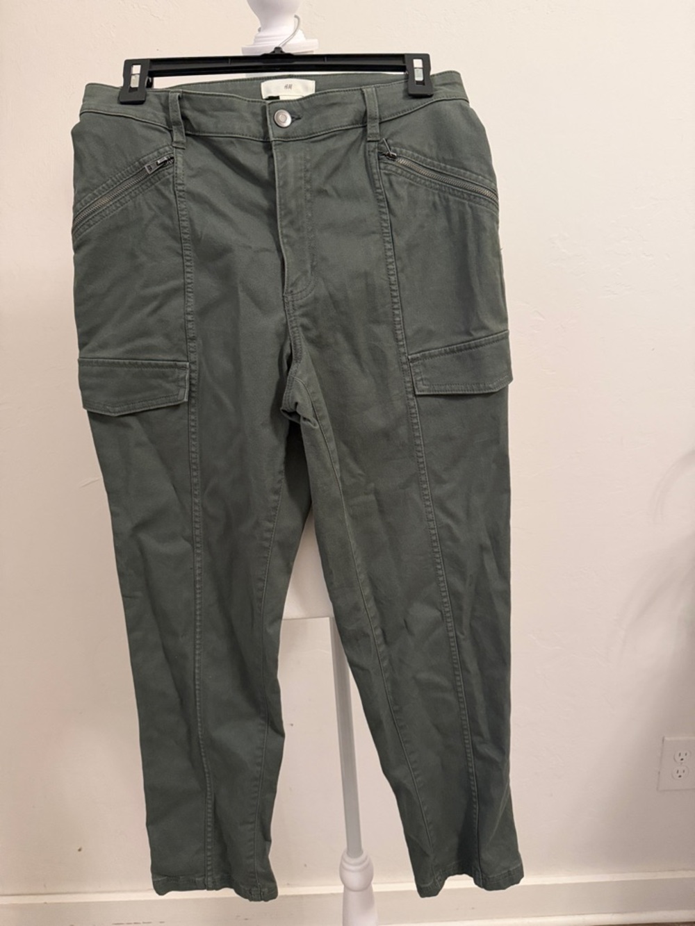 H&M Olive Green Cargo Trousers